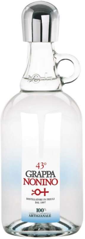 Nonino Distillatori Grappa Nonino Friulana 70cl - Exquisita Grappa Italiana de 43% de Graduación