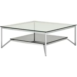 Couchtisch   ¦ transparent/klar ¦ Maße (cm): B: 90 H: 36