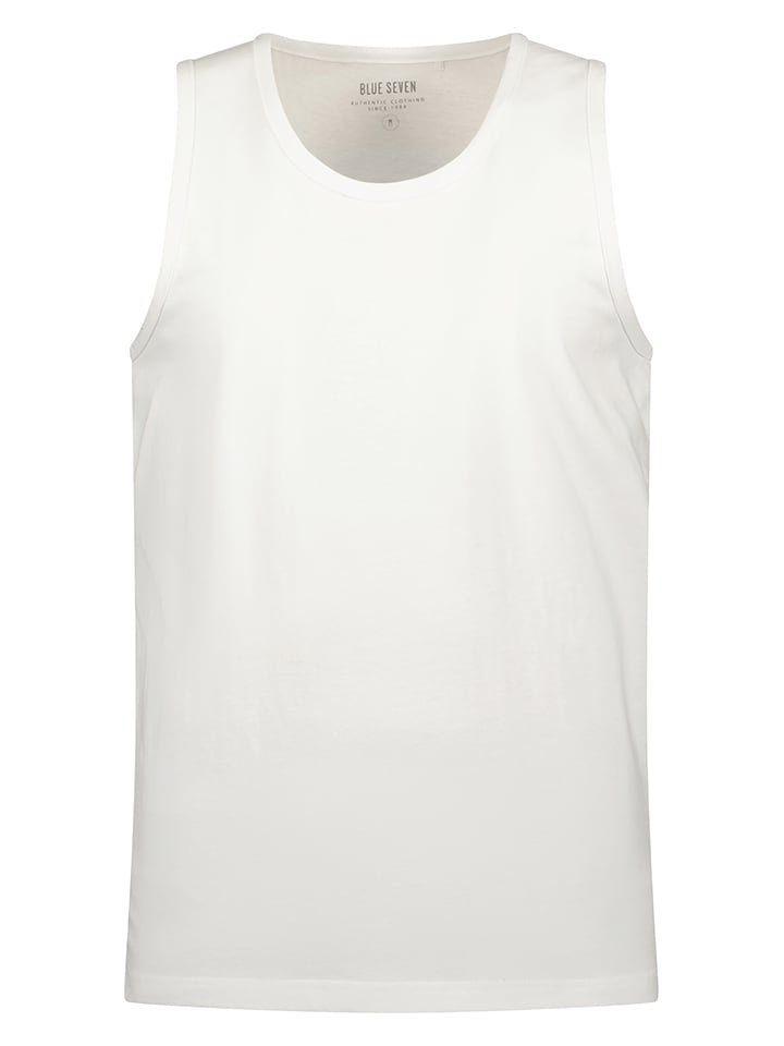 Blue Seven Top in Weiß - XL