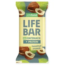 Lifebar OatSnack Protein Hazelnut Crunch bio