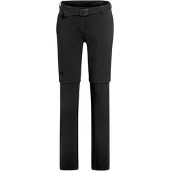Maier Sports, Damen, Outdoorhose, Nata 2 (XL), Schwarz