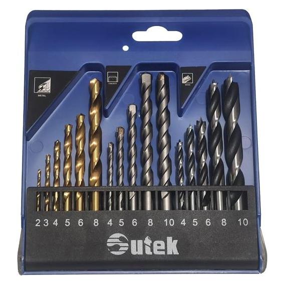 Sutek 16pcs Drill Bit Combination Set (G811160)