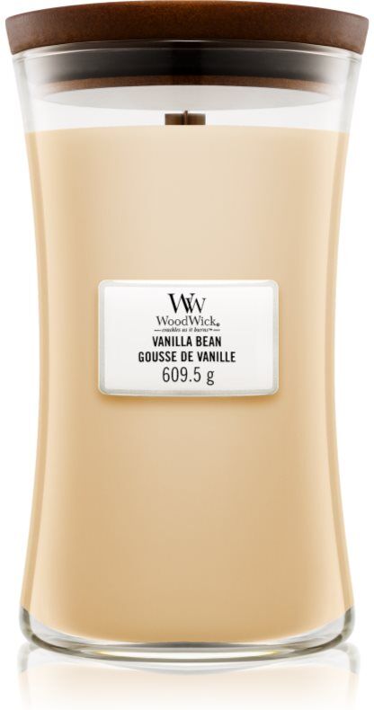 Woodwick Vanilla Bean Duftkerze mit Holzdocht 609.5 g