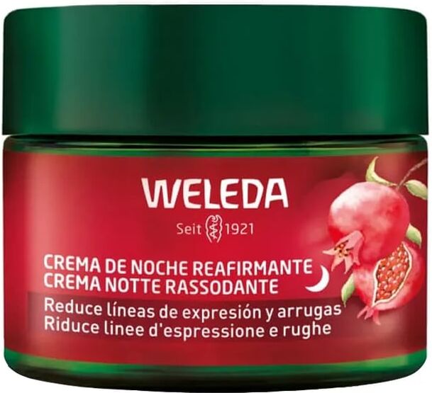 Weleda Creme De Noite Reafirmante Romã E Peptídeos De Maca 40 ml