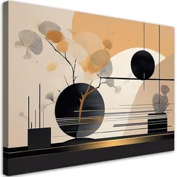 WANDBILD abstrakte formen