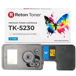 Reton Toner | 50% höhere Druckleistung | ersetzt Kyocera TK-5230C