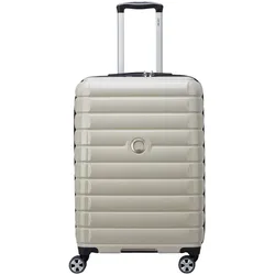 Delsey Shadow 5.0 Expandable 66 cm Suitcase, Ivory, Koffer, Weiss