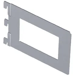 Alfer Element System Bücherbügel weißalu.B.143mm T.118mm