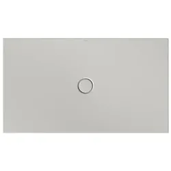 Bette BetteFloor Duschfläche 5801-410AE 140x80cm, Antirutsch/Pro, silver