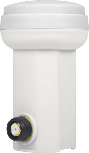MegaSat HD-Profi Single-LNB Teilnehmer-Anzahl: 1 Feedaufnahme: 40 mm vergoldete Anschlüsse, Wetterschutz Weiß
