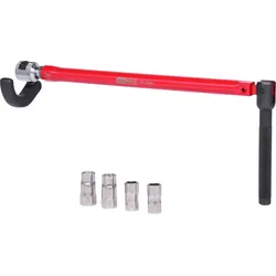 KS Tools Standhahn-Mutternschlüssel-Satz, 6-tlg - 123.0040