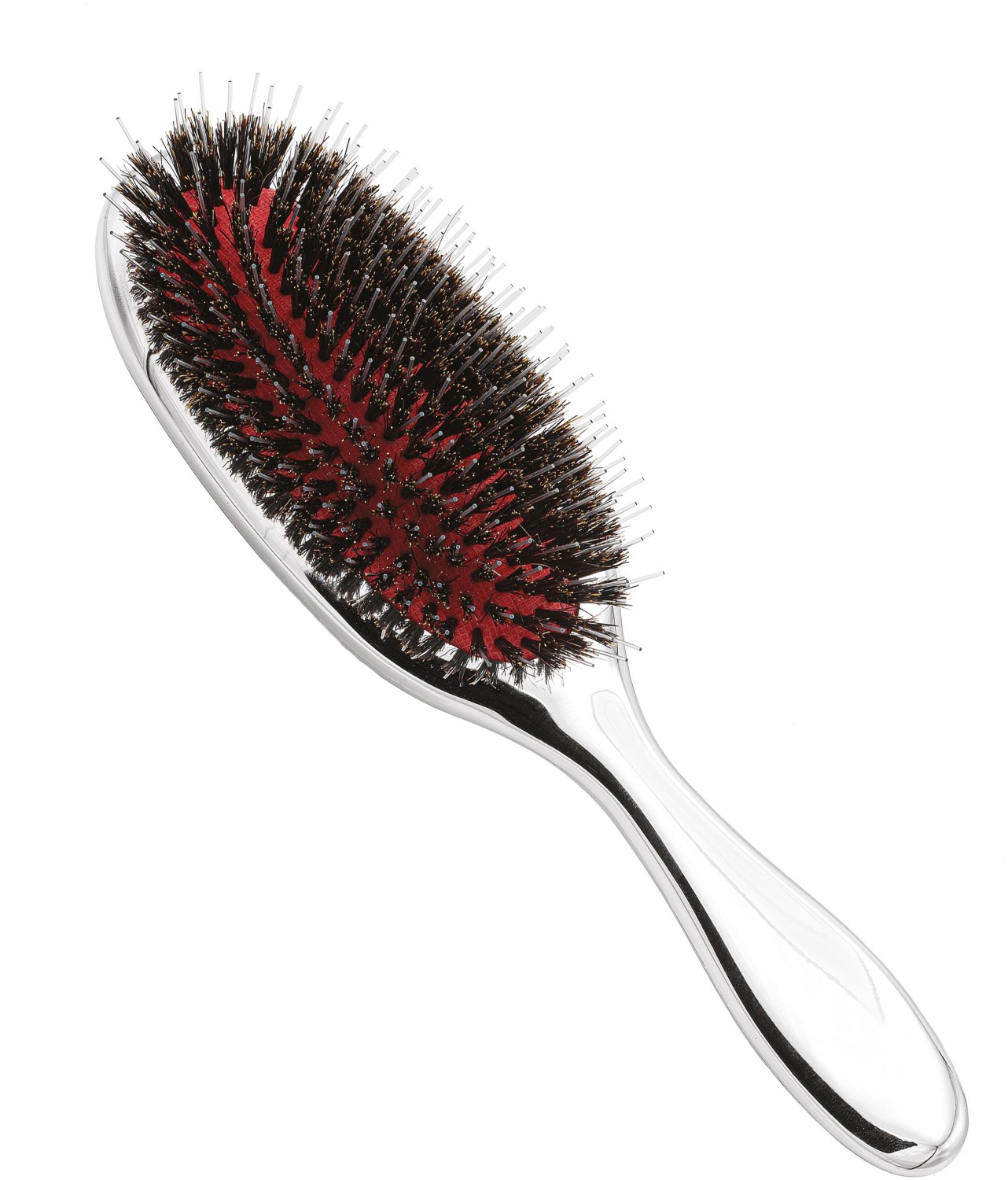 XanitaliaPro Extensionbürste mit gemischten Borsten Silber XP-401.406