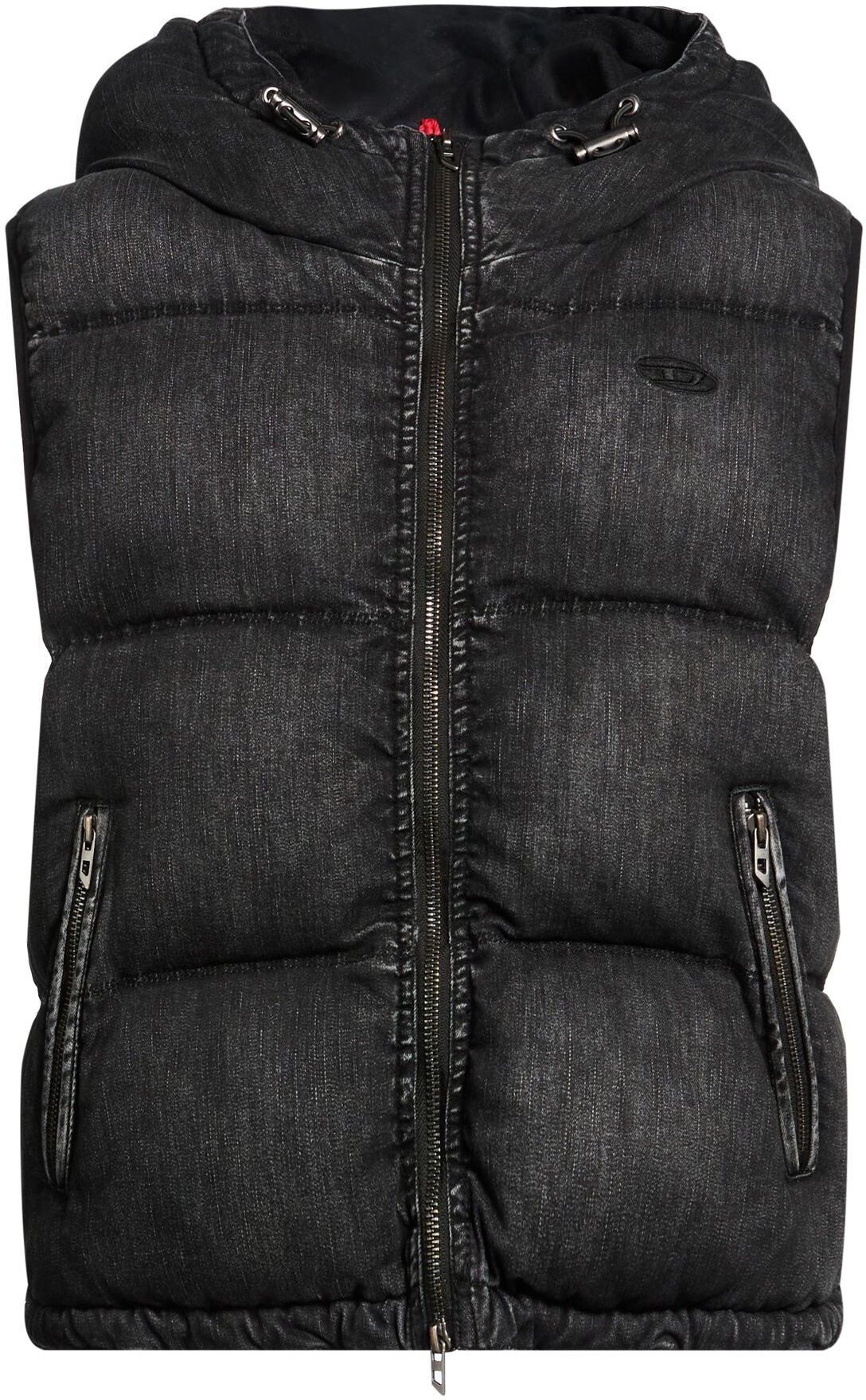 Diesel Chompa sin mangas Mujer Negro 32,34,36,38,40,42 Mujer