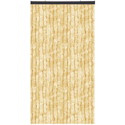 Bestlivings Flauschvorhang Sondergröße - Breite: 100cm - Länge: 300cm, Creme