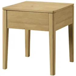 Nachtkommode HASENA STYLY (BHT 43x48x43 cm) - braun - BHT 43x48x43 cm