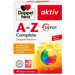 DOPPELHERZ A-Z Depot Tabletten 40 St