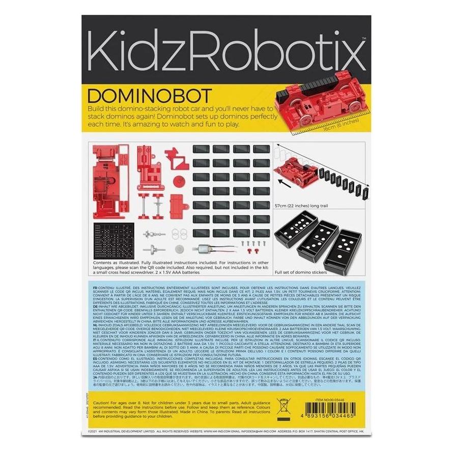 4M Dominobot Stapelroboter - KidzRobotix (00-03446)