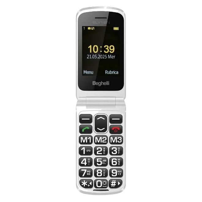 Beghelli Mobiltelefon, Phone SLV18N Eco (2.40", 1.30 Mpx) (9138N)