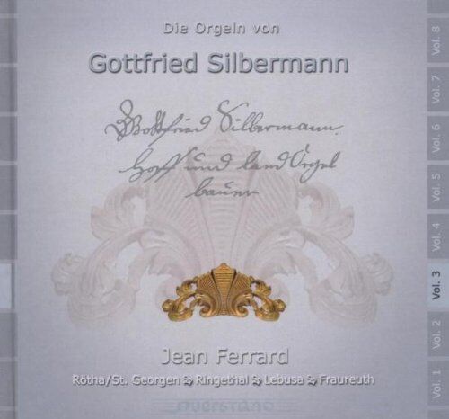 Jean Ferrard - Die Silbermann-Orgeln Vol.3 - Preis vom 09.10.2026 07:28:09 h