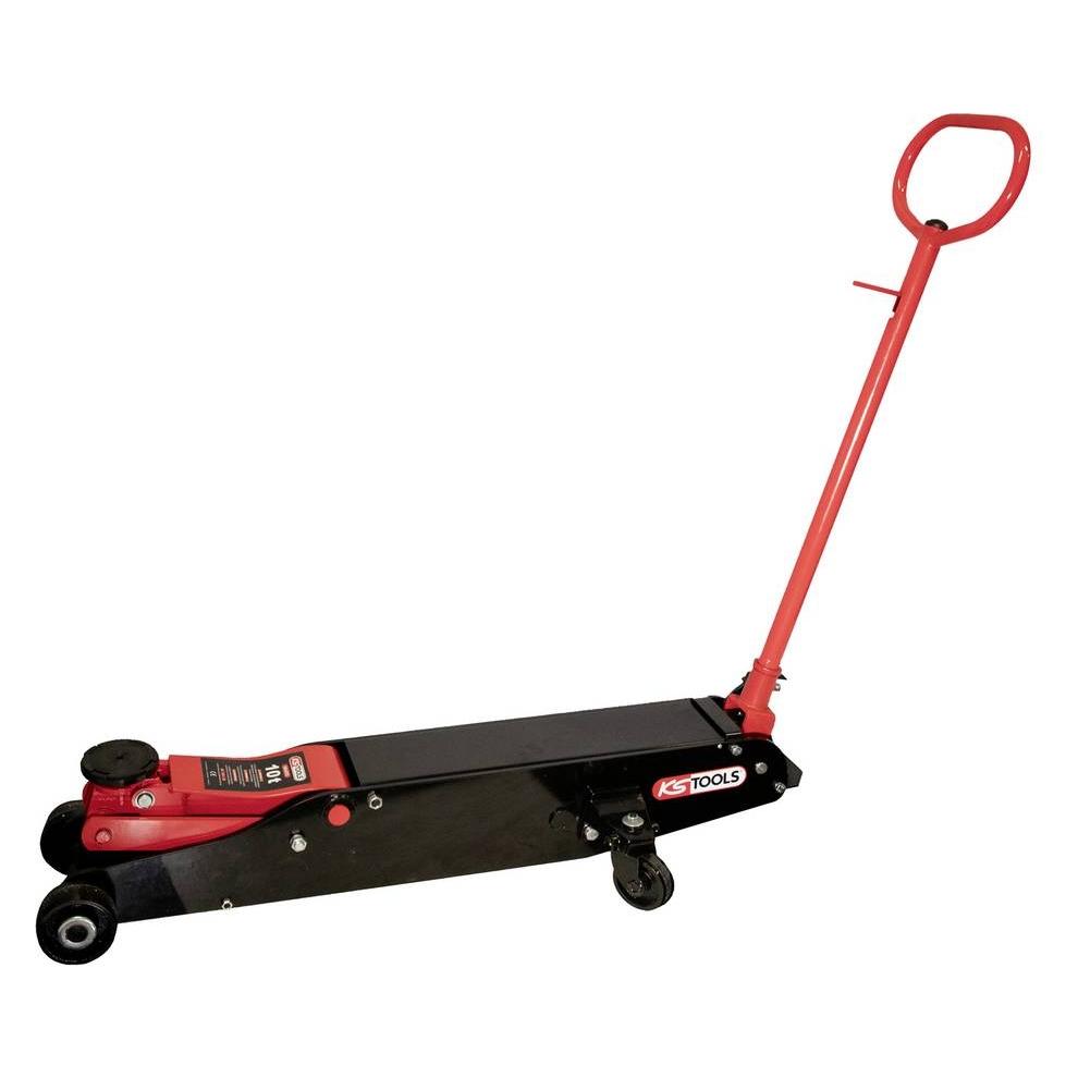 KS Tools Langer LKW-Wagenheber aus Stahl - 10 t (10000 kg) (160.0723)