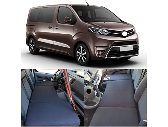 BREMER SITZBEZÜGE Camper-Bett Kinderbett Fahrerhausbett kompatibel mit Opel Zafira Life D ab 2019 Wohnmobil zubehör Wohnmobilbett Camping Camper Zubehör