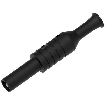 Electro PJP 1065-CD1-N Laborstecker Stift-Ø: 4mm Schwarz 1St.