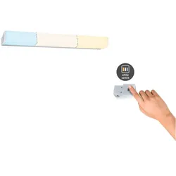 Paulmann 78948 HomeSpa LED Spiegelleuchte Luno IP44 White Switch 550lm 230V 6W Alu