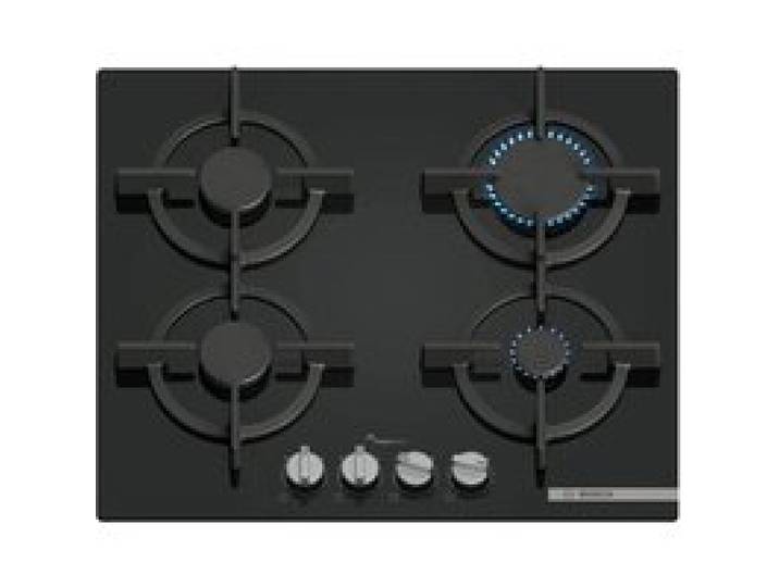 Plaque de cuisson à gaz - BOSCH - PPP6A6I10 - 4 zones - 7500W - FlameSelect 9 niveaux