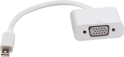 Roline USB-C / VGA Adapterkabel USB-C Stecker, VGA 15pol. Buchse 0.10m Weiß 12.03.3140 USB-C-Displaykabel