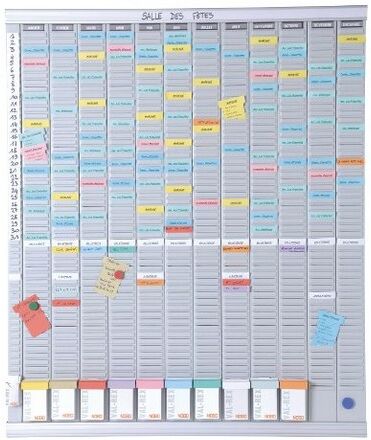 Kensington Nobo T-Card Kit - Planner annuale 13 col. 54 slot (2911200)