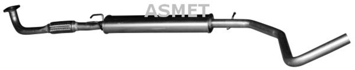 Mittelschalldämpfer ASMET 16.064