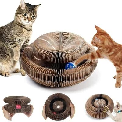 Uplift Essentials Magic Organ Round Cat Scratching Toy Magic Organ Round Cat Scratching Toy
