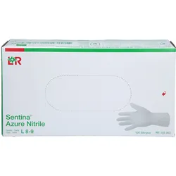 Sentina Azure Nitrile Ush Puderfrei Größe L 8-9 100 ST