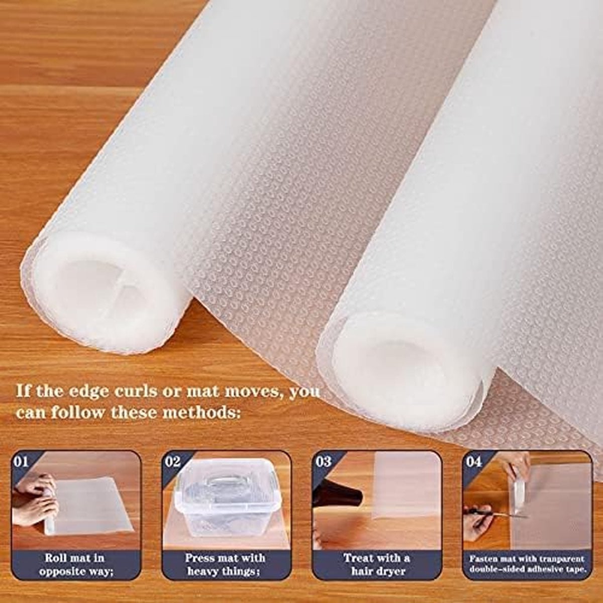 Witte transparante plastic product
