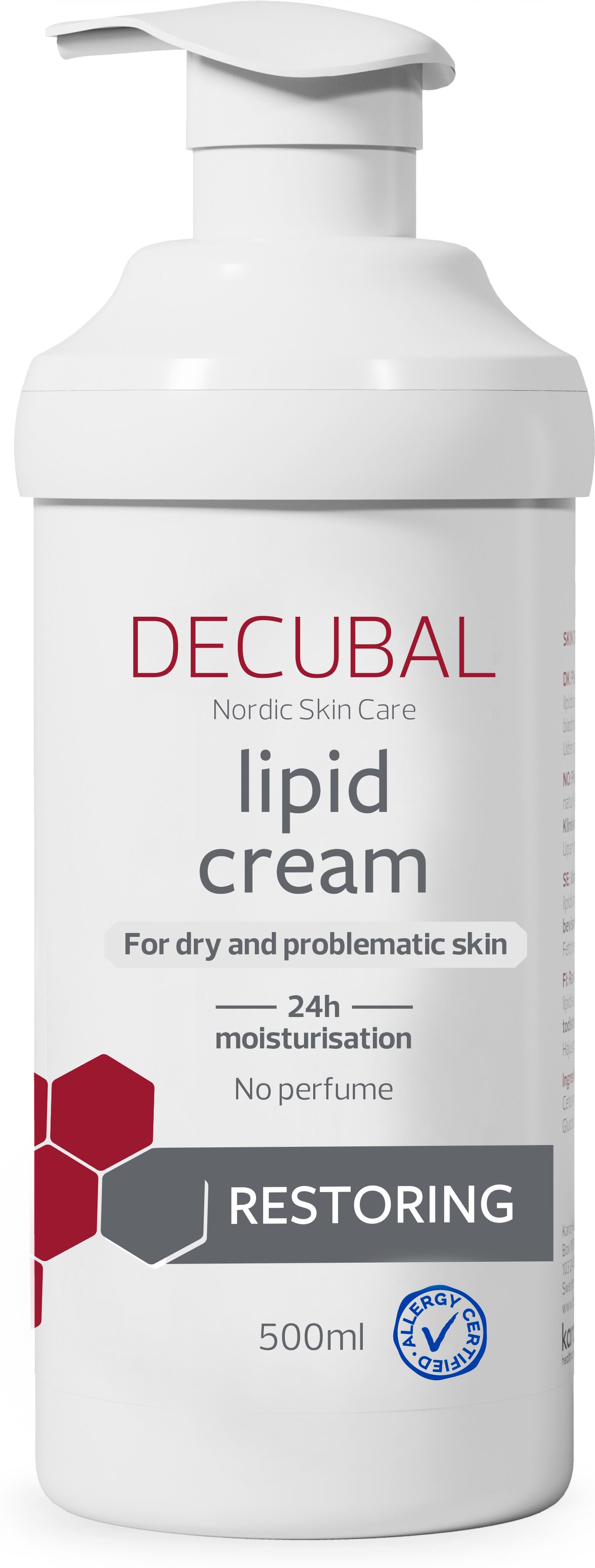 Decubal Lipid Creme 500 ml