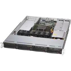 Supermicro 1U BARE EPYC7002 4X3.5HS, Server Barebone