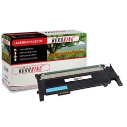 Toner cyan für Samsung CLP-360, 365, CLX-3300, 3305 ersetzt Samsung CLT-C406S