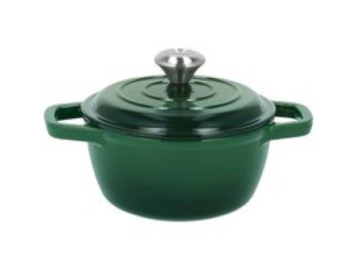 SILVERCREST® Faitout en fonte Premium, 1,35 L (Vert)