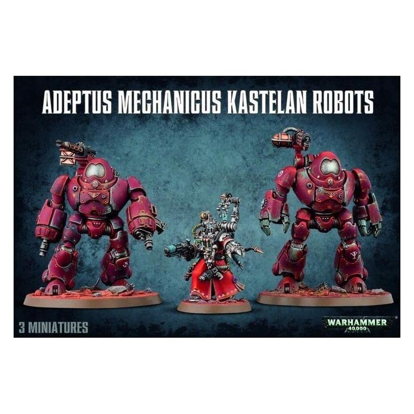 Games Workshop Warhammer 40k - Adeptus Mechanicus Kastelan Robots (Kunststoff) (99120116005)