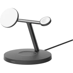 Belkin Boost Charge Pro Qi2 3in1 (15 W), Wireless Charger, Schwarz