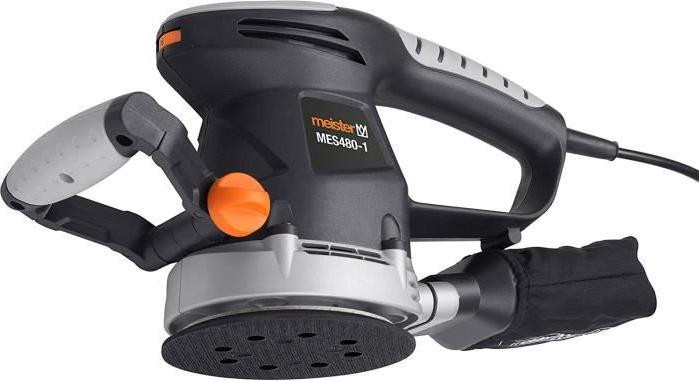 Meister Excenterschuurmachine 480W met verstelbare handgreep en elektronische regeling