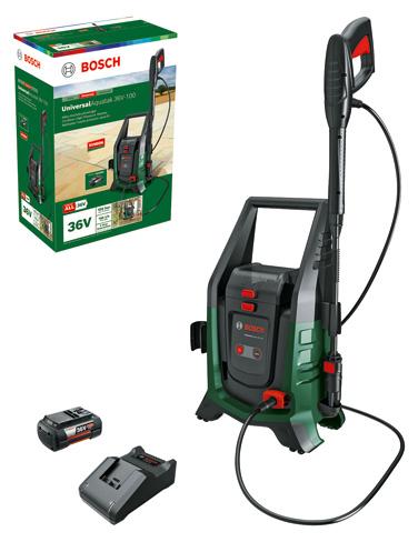 Akku-Hochdruckreiniger UniversalAquatak 36V-100, 1 x Akku 36V 4,0Ah