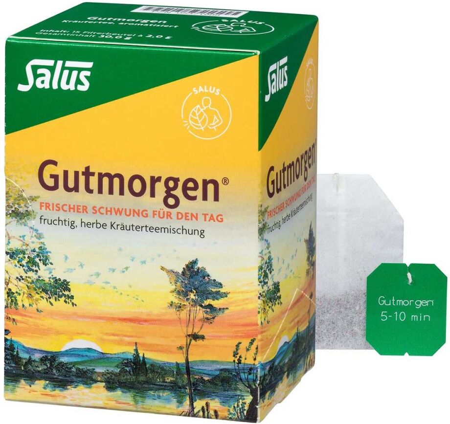Gutmorgen Kräutertee mit natürlichem Aroma Salus