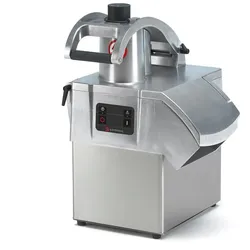 Sammic Gemüseschneider CA-31 230/50/1, 550 W, Leistung 150-450 kg/Stunde, Edelstahl, seitlicher Auswurf, Scheibe Ø205 mm, SCHUKO 2P+G Stecker