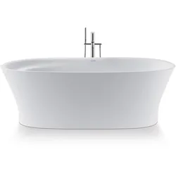 Duravit Badewanne „Cape Cod“ freistehend oval 1855 × 885 mm in Weiß (matt)