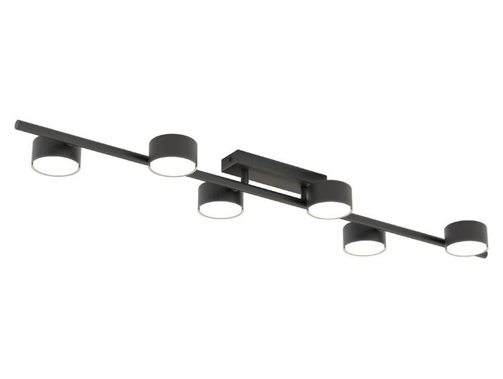Bet Deckenstrahler Deckenspot Schwarz Metall 100 Cm Stahl Pulverbeschichtet