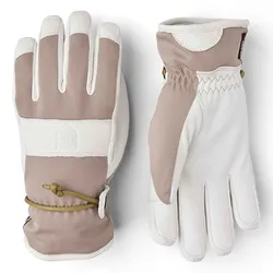 Hestra Voss CZone Skihandschuhe 5 finger beige- Gr. 9