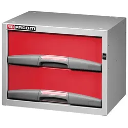FACOM Regal klein tief 2 Schubladen fest