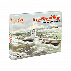 ICM - U-Boot Typ IIB (1939) - 1:144 - 60 Teile 306507