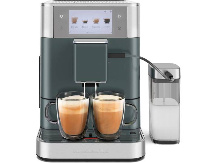 KITCHENAID Kaffeevollautomat 5KES8558EJP , grün (juniper), B:26cm H:36,3cm T:47,3cm, Kaffeevollautomaten, Kaffeevollautomat
